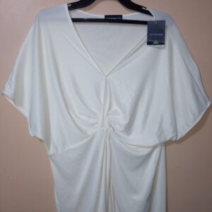 blusa para mujer manga corta con anudado