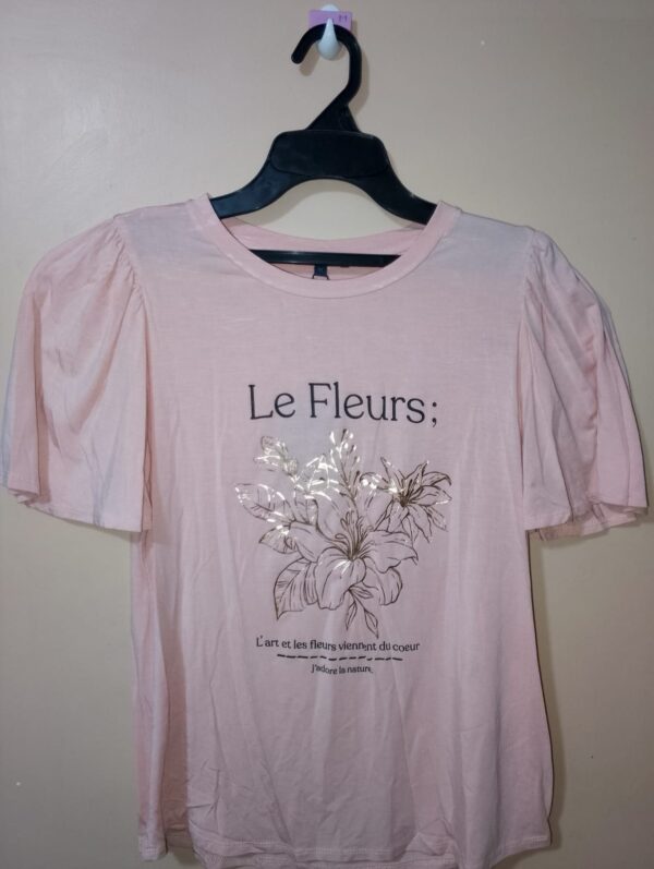 Camiseta estampado en pecho