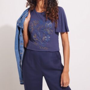 Blusa manga bolada