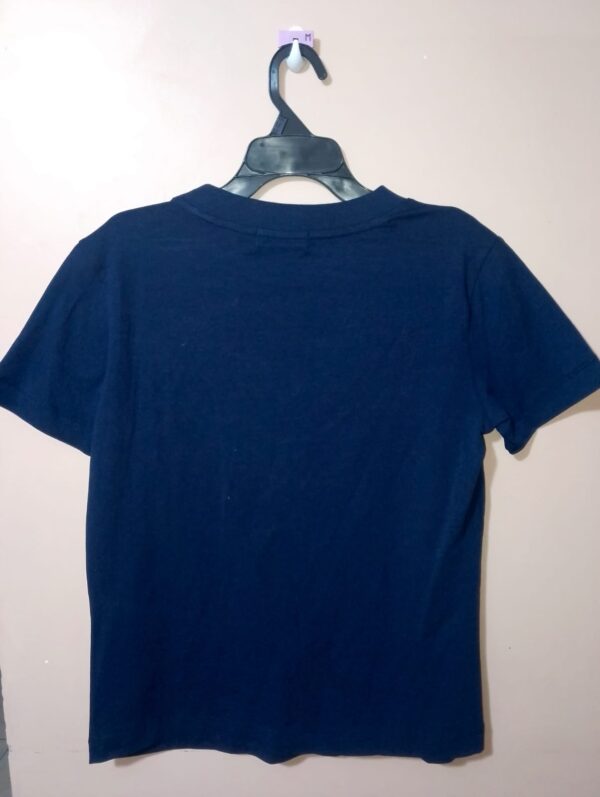 Camiseta Unicolor Manga Corta