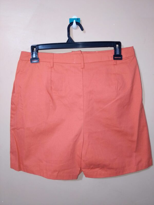 Bermuda Unicolor Con Bolsillos Para Mujeres