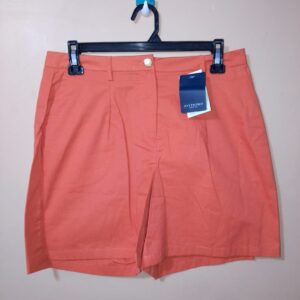 Bermuda Unicolor Con Bolsillos Para Mujeres