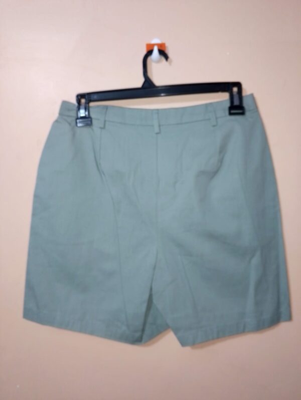 Bermuda Unicolor Con Bolsillos Para Mujeres