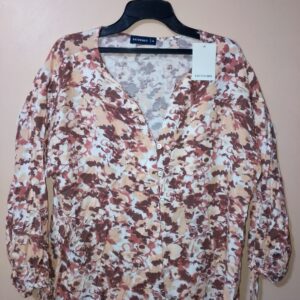 Blusa estampada con flores