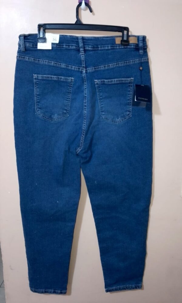 Jean Mom Tono Medio Oscuro Talla 16 - Image 2