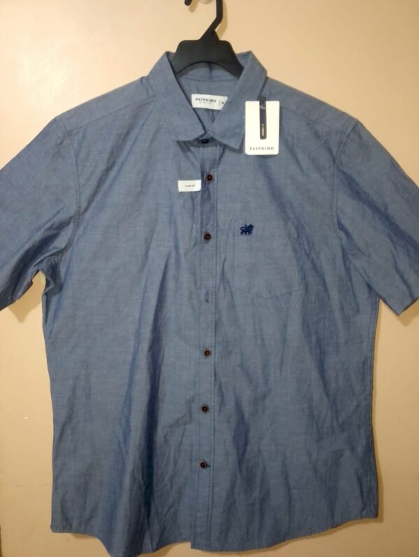 camisa manga corta para hombres