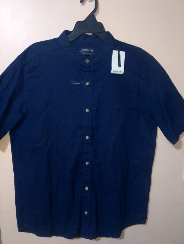 Camisa manga corta unicolor