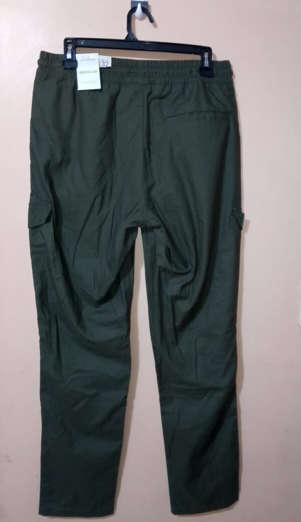 Pantalón Para Hombre Tipo Jogger Con Bolsillos Parche Y Cordón Ajustable