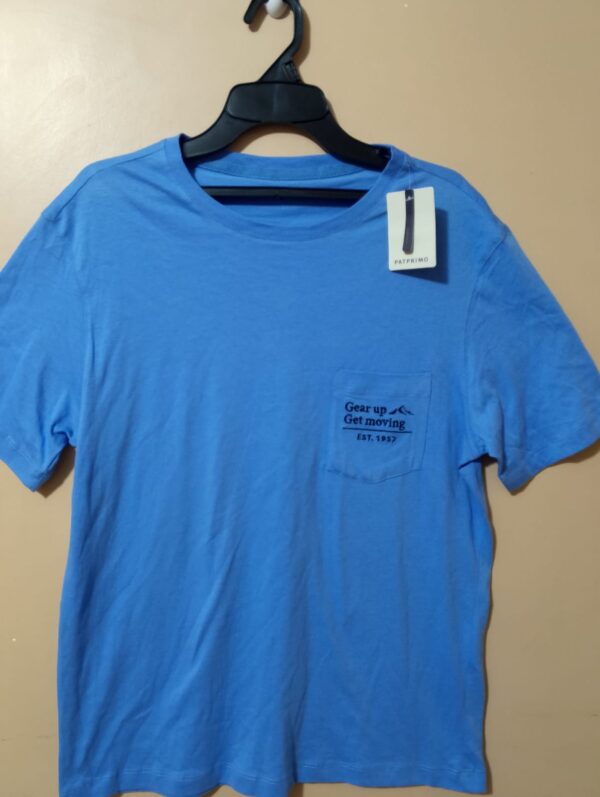 Camiseta para hombres cuello redondo manga corta