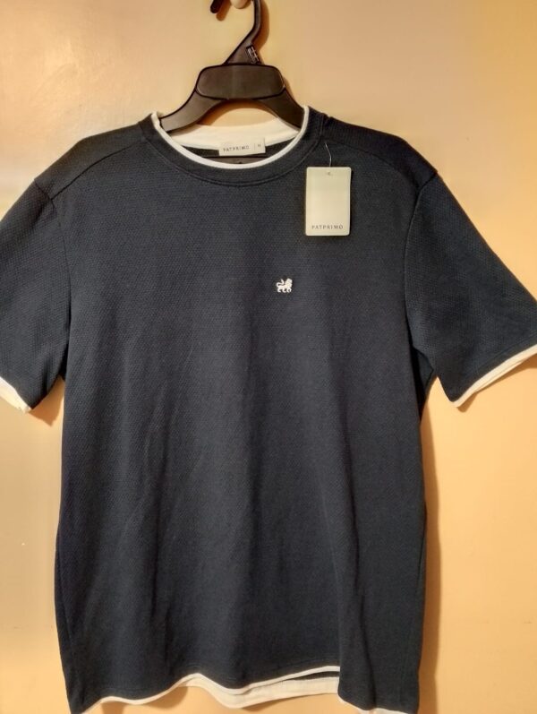 Camiseta para hombre manga corta cuello redondo
