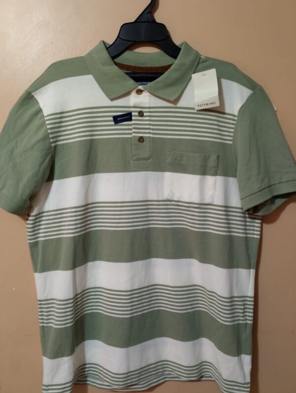 Polo para hombre cuello tejido manga corta - Fayeli