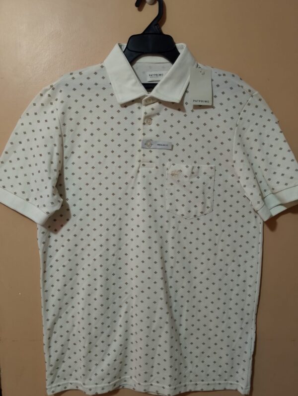 Polo Cuello Duro Estampada Talla M - Fayeli
