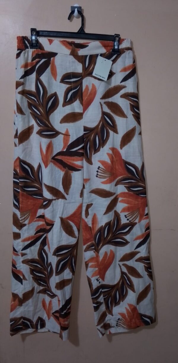 Pantalón Estampado Con Resorte En Pretina Trasera